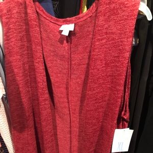 NWT lularoe XL Joy vest